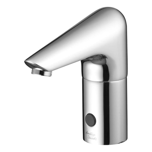 Armitage Shanks Sensorflow 21 Washbasin Mounted Tall Spout with Integral Sensor, Anti Vandal Laminar Flow Outlet, Copper Tube Inlet, Servicing Valve and Filter, Battery - Unbeatable Bathrooms