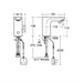 Armitage Shanks Sensorflow Wave Basin Mixer1 Hole with Temperature Control (Mains) - Unbeatable Bathrooms