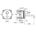 Armitage Shanks Sensorflow Wave Thermostatic Basin Mixer Built-In 230mm Spout With Set Temperature - Unbeatable Bathrooms