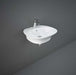 RAK Sensation 1TH Round Wall Hung Basin (Various Sizes) - Unbeatable Bathrooms