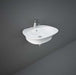 RAK Sensation 1TH Round Wall Hung Basin (Various Sizes) - Unbeatable Bathrooms