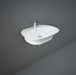 RAK Sensation 1TH Round Wall Hung Basin (Various Sizes) - Unbeatable Bathrooms