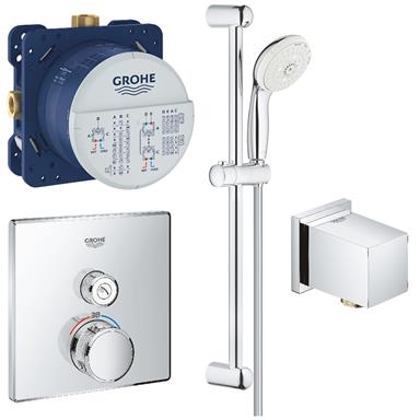 Grohe Grotherm Smart Control One Button Perfect Shower Set - Unbeatable Bathrooms