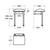 Armitage Shanks Shower Seat Folding with Legs - Unbeatable Bathrooms