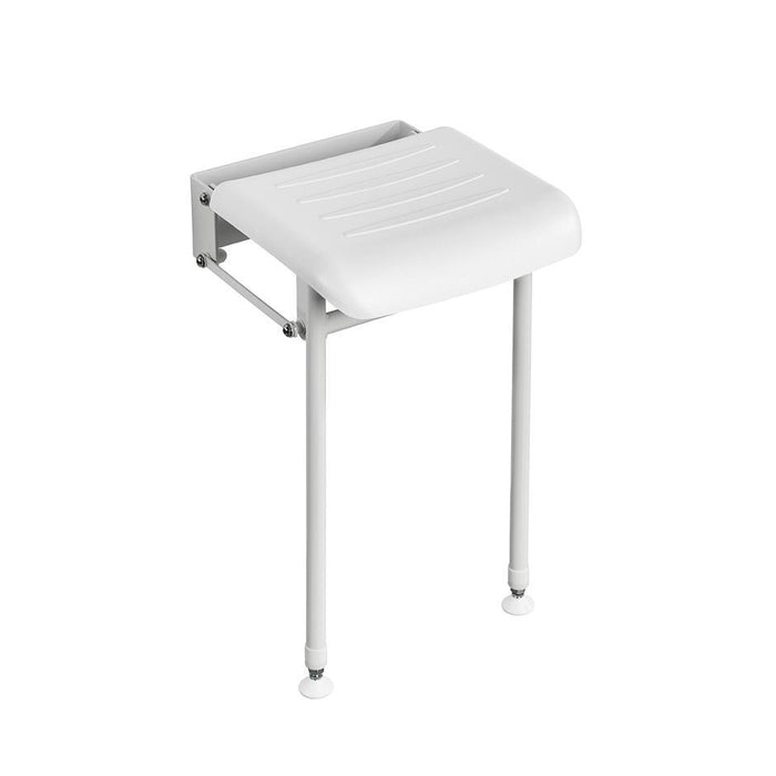 Armitage Shanks Shower Seat Folding with Legs - Unbeatable Bathrooms
