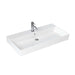 Britton Shoreditch 60/70/85/100cm Rectangle Countertop Basin - 0 & 1TH - Unbeatable Bathrooms