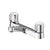 Ideal Standard Simplicity bath 160 x 70cm standard gauge steel, chrome plated grips two tapholes - Unbeatable Bathrooms