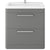 Hudson Reed Solar Cool 600/800mm Vanity Unit - Floor Standing 2 Drawer Unit with Basin - Unbeatable Bathrooms