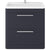 Hudson Reed Solar 600/800mm Vanity Unit - Floor Standing 2 Drawer Unit with Basin - Unbeatable Bathrooms