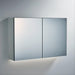 Sottini Mirror Cabinet with Bottom Ambient Light with 2 Door - Unbeatable Bathrooms