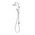 Sottini Borbera Dual Shower System with 20cm Square Rainshower for Built in Mixers - Unbeatable Bathrooms