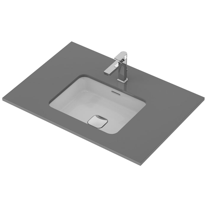 Sottini Fusaro 500mm 0TH Inset Basin with Integral Clicker Waste - Unbeatable Bathrooms