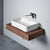 Sottini Fusaro 50/60cm Rectangular Countertop Vessel Basin with Overflow - 0 & 1TH - Unbeatable Bathrooms