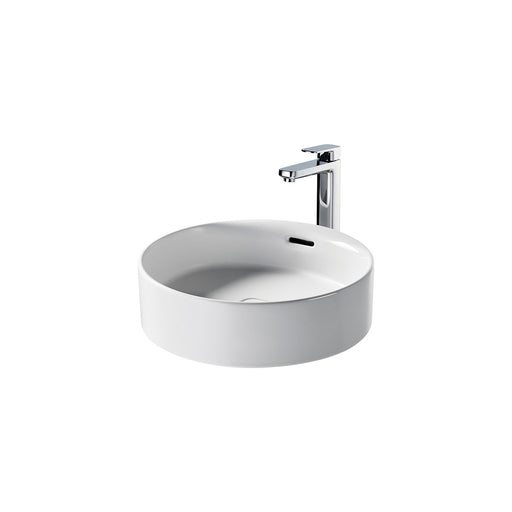Ideal Standard New 38/45cm 0TH Round Countertop Vessel Basin with Overflow - Unbeatable Bathrooms