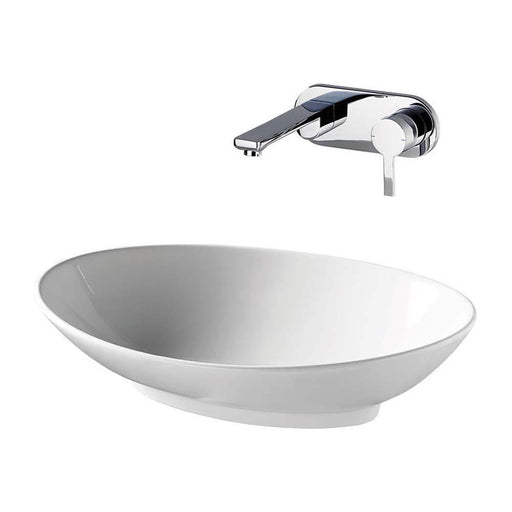 Sottini Isorno 630mm 0TH Countertop Vessel Basin - Unbeatable Bathrooms