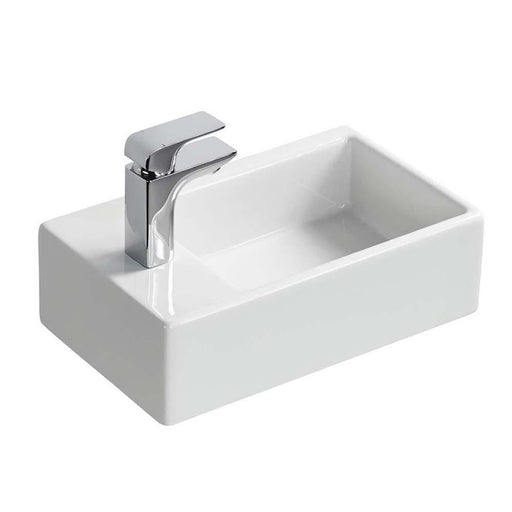 Sottini Magra 450mm 1TH Countertop Basin (Left Hand) - Unbeatable Bathrooms