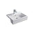 Sottini Magra 500mm 1TH Semi-Countertop Basin - Unbeatable Bathrooms