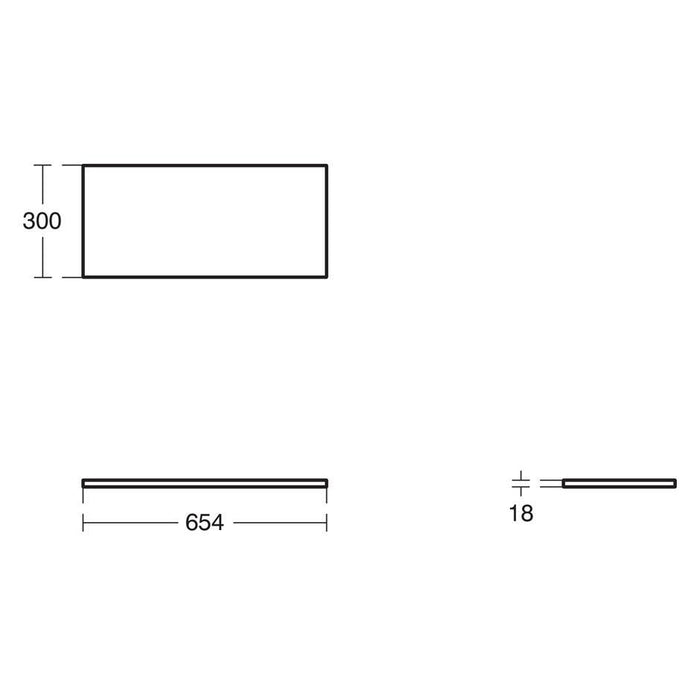 Sottini Mavone 65cm WC Unit - Unbeatable Bathrooms