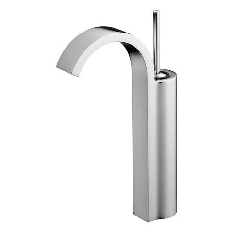Sottini Mazaro Single Lever Tall Basin Mixer with Curved Spout - Unbeatable Bathrooms