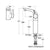 Sottini Ofanto 46/55cm Countertop Vessel Basin - 0 & 1TH - Unbeatable Bathrooms