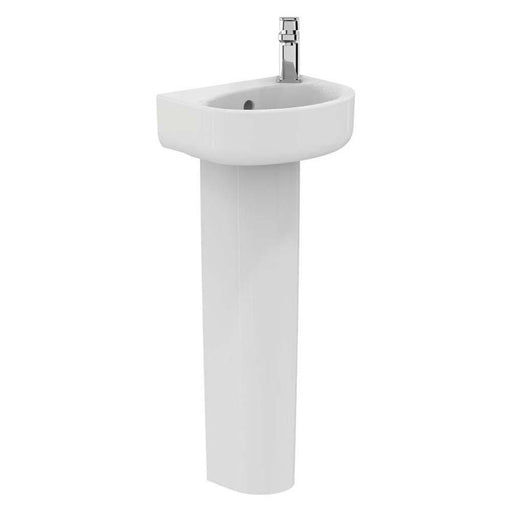 Sottini Santorini 35cm 1TH Full Pedestal Basin - Unbeatable Bathrooms