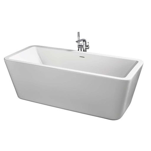 Sottini Savutto 1800 x 800mm Freestanding Bath with Clicker Waste & Slotted Overflow - Unbeatable Bathrooms