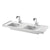 Sottini Tinella 1200mm Double Vanity Unit - Wall Hung 2 Drawer Unit - Unbeatable Bathrooms
