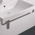 Sottini Towel Bar 60cm for Vomano & Tinella 60cm Wall Mounted Basins - Unbeatable Bathrooms