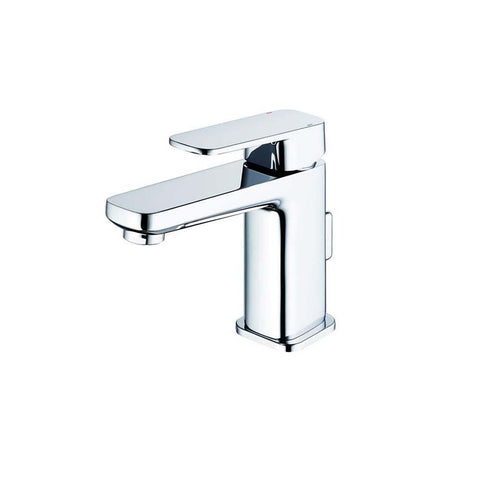 Sottini Turano Single Lever One Hole Basin Mixer with Pop Up Waste - Unbeatable Bathrooms