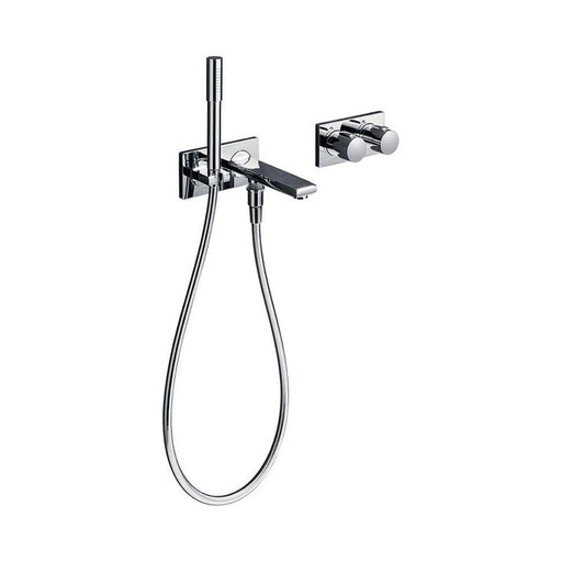 Sottini Velino Thermostatic Bath Shower Mixer with Spout,Diverter & Stick Handspray - Unbeatable Bathrooms