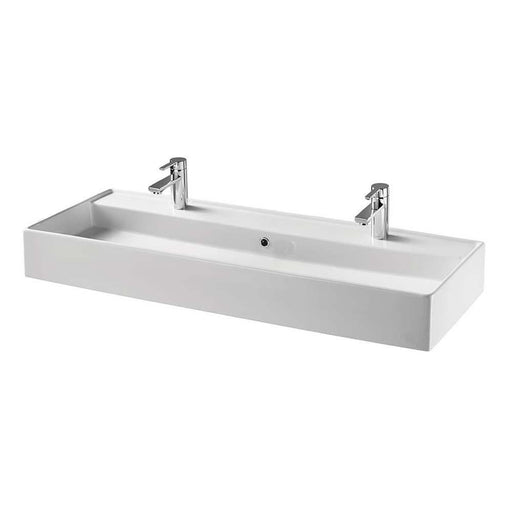 Sottini Vomano 1200mm 2TH Countertop Basin - Unbeatable Bathrooms