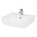 Hudson Reed Fossil 520mm 1TH Semi-Recessed Basin - Unbeatable Bathrooms
