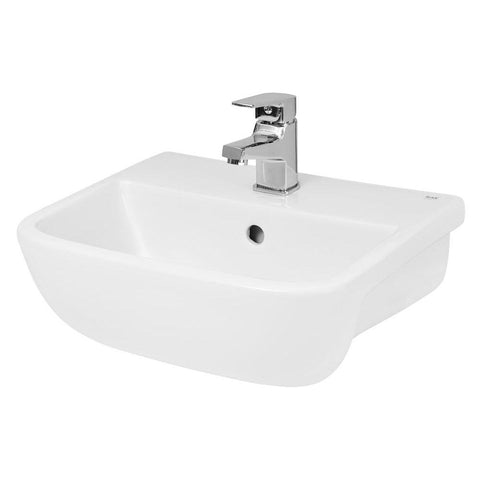 Hudson Reed Aria 420mm 1TH Semi-Recessed Basin - Unbeatable Bathrooms