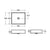 Ideal Standard Strada 50cm rectangular vessel washbasin, no taphole or overflow - Unbeatable Bathrooms