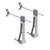Ideal Standard Support frame with bolts for wall hung WC. bowls - Unbeatable Bathrooms