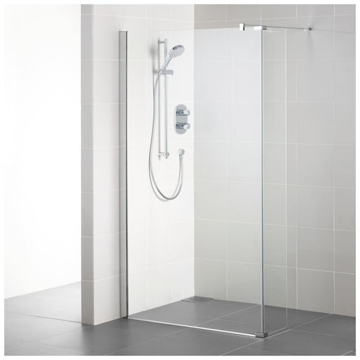 Ideal Standard Synergy 300 Wet Room Return panel - IdealClean Clear Glass - Unbeatable Bathrooms