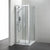Ideal Standard Synergy Pivot door, IdealClean Clear Glass, Bright Silver finish - Unbeatable Bathrooms