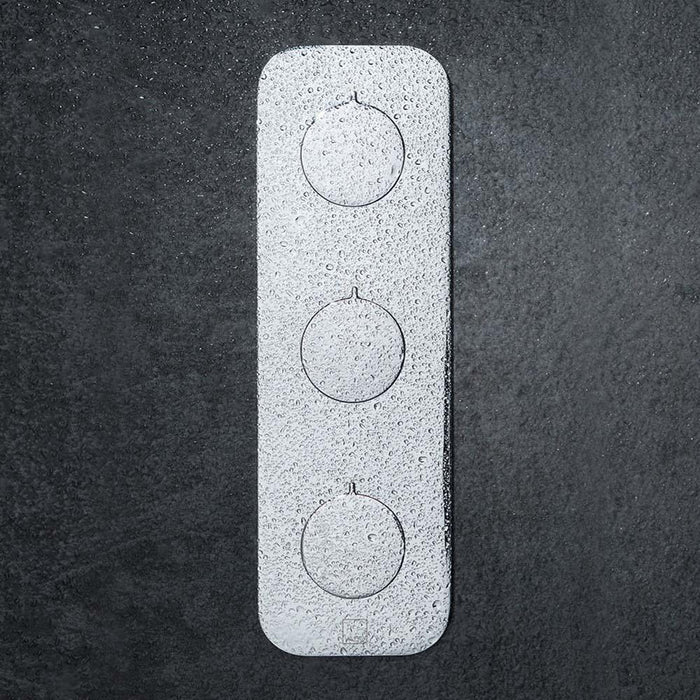 Vado Tablet Altitude Concealed 2 Outlet, 3 Handle Thermostatic Shower Valve - Unbeatable Bathrooms