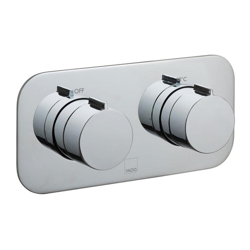 Vado Tablet Altitude Concealed 1 Outlet, 2 Handle Thermostatic Shower Valve - Unbeatable Bathrooms