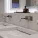 Vado Te Falls Two Hole Basin Mixer with Waterfall Spout - Unbeatable Bathrooms