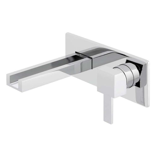 Vado Te Falls Two Hole Basin Mixer with Waterfall Spout - Unbeatable Bathrooms