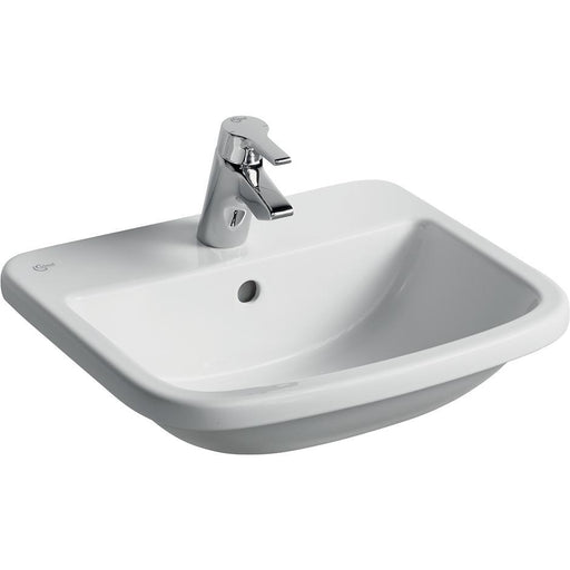 Ideal Standard Tempo 50cm Countertop basin - one taphole - Unbeatable Bathrooms