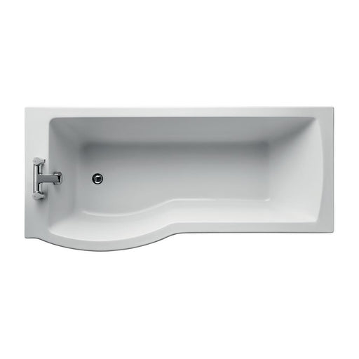 Ideal Standard Tempo Arc 170 x 80cm Idealform shower bath - Unbeatable Bathrooms
