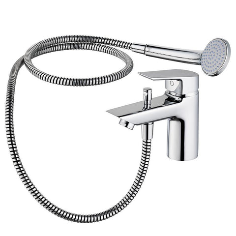 Ideal Standard Tesi single lever one hole bath shower mixer with shower set - Unbeatable Bathrooms