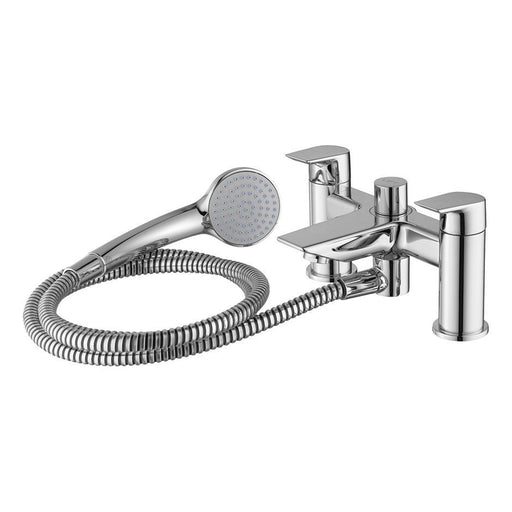 Ideal Standard Tesi two hole dual control bath shower mixer with shower set - Unbeatable Bathrooms