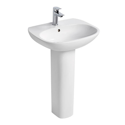Ideal Standard Tesi 50/55/60cm 1TH Pedestal Basin - Unbeatable Bathrooms