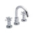 Hudson Reed Tec Crosshead 3 Taphole Basin Mixer - Unbeatable Bathrooms