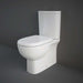 RAK Tonique Close Coupled Fully Back To Wall Toilet - Unbeatable Bathrooms