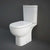 RAK Tonique Open-Back Close Coupled Toilet - Unbeatable Bathrooms