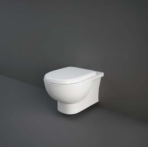 RAK Tonique Rimless Wall Hung Toilet - Unbeatable Bathrooms